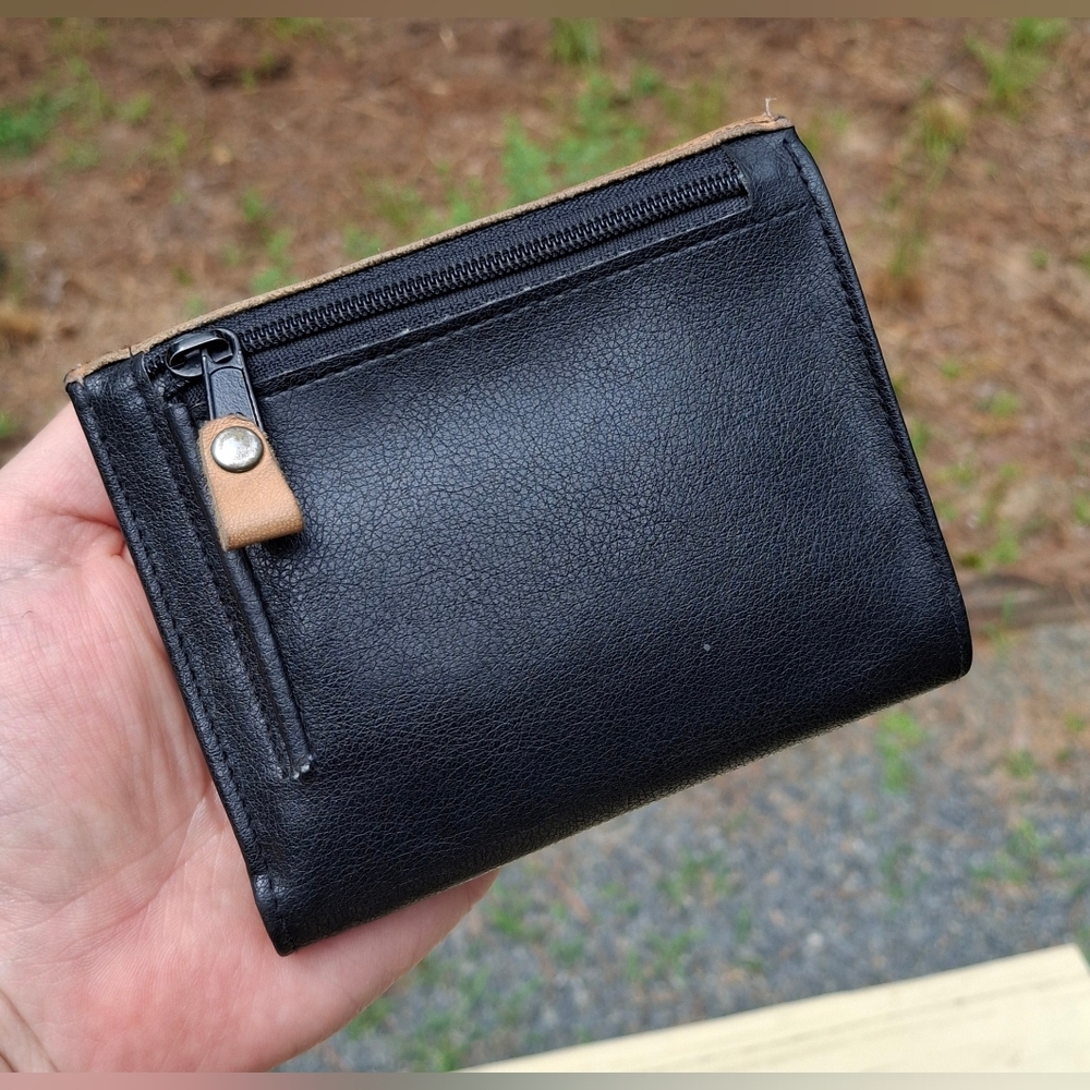 Black Leather Tote Bag - Picture 13 of 16